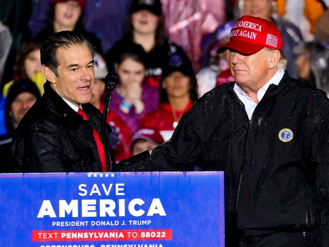 Donald Trump Urges Dr. Oz to Declare Victory in Pennsylvania Before Votes Fully Counted