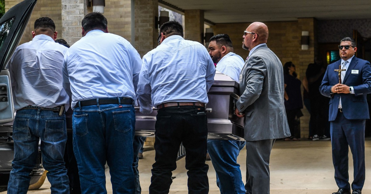 ‘All of these kids are angels’: Family and friends say goodbye to Uvalde victims
